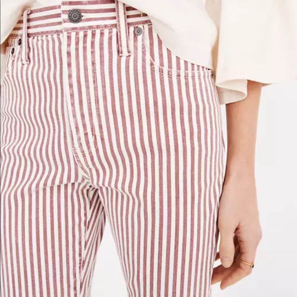 Madewell High-Rise Slim Crop Boyjean